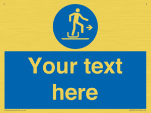 Custom Alighting from a toboggan to the right